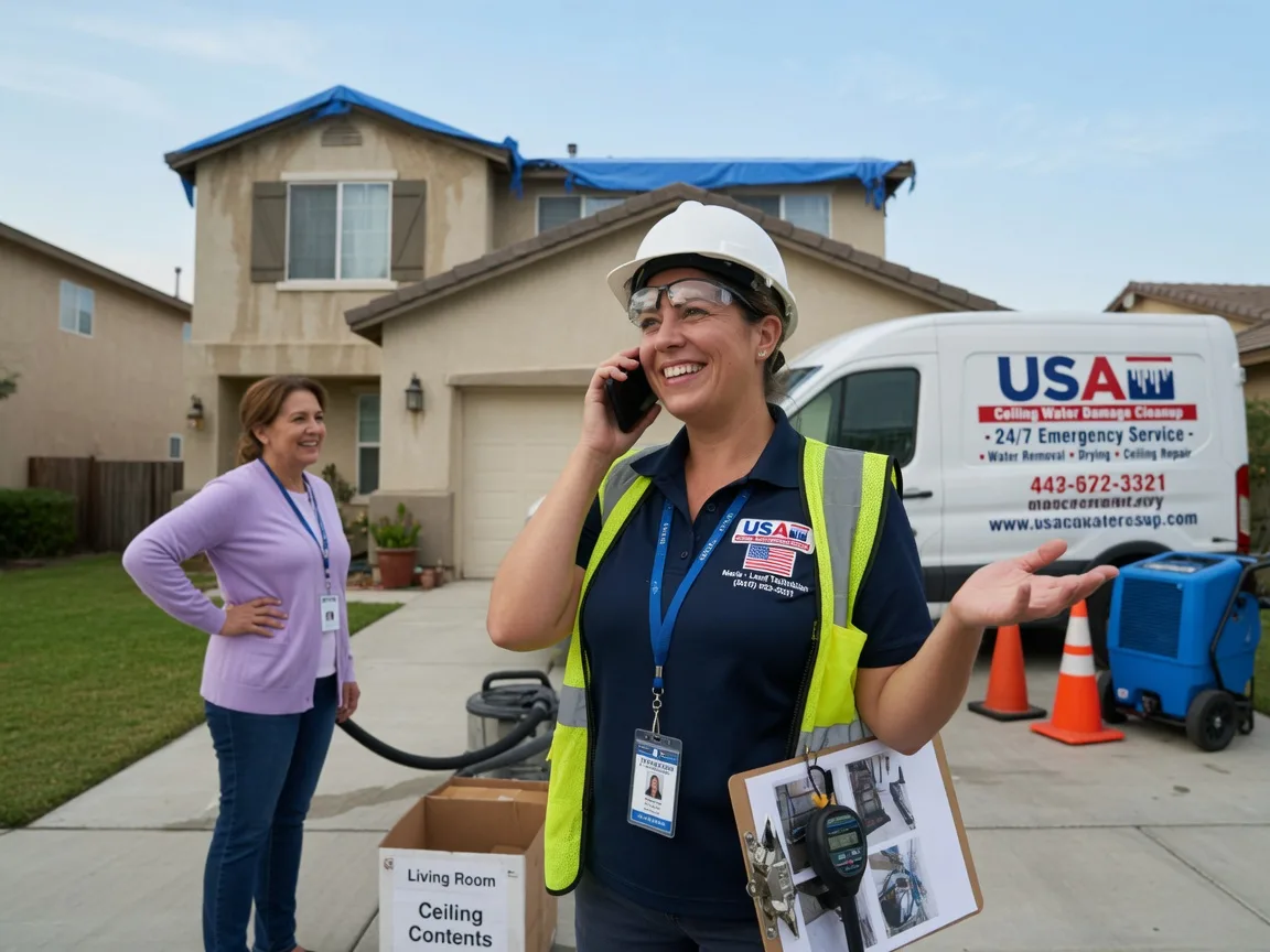 Ceiling Water Damage Restoration Offutt Afb, NE FAQs